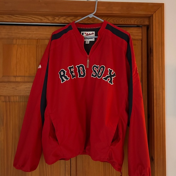 Majestic Authentic size XL Red Sox Jacket - Picture 1 of 7